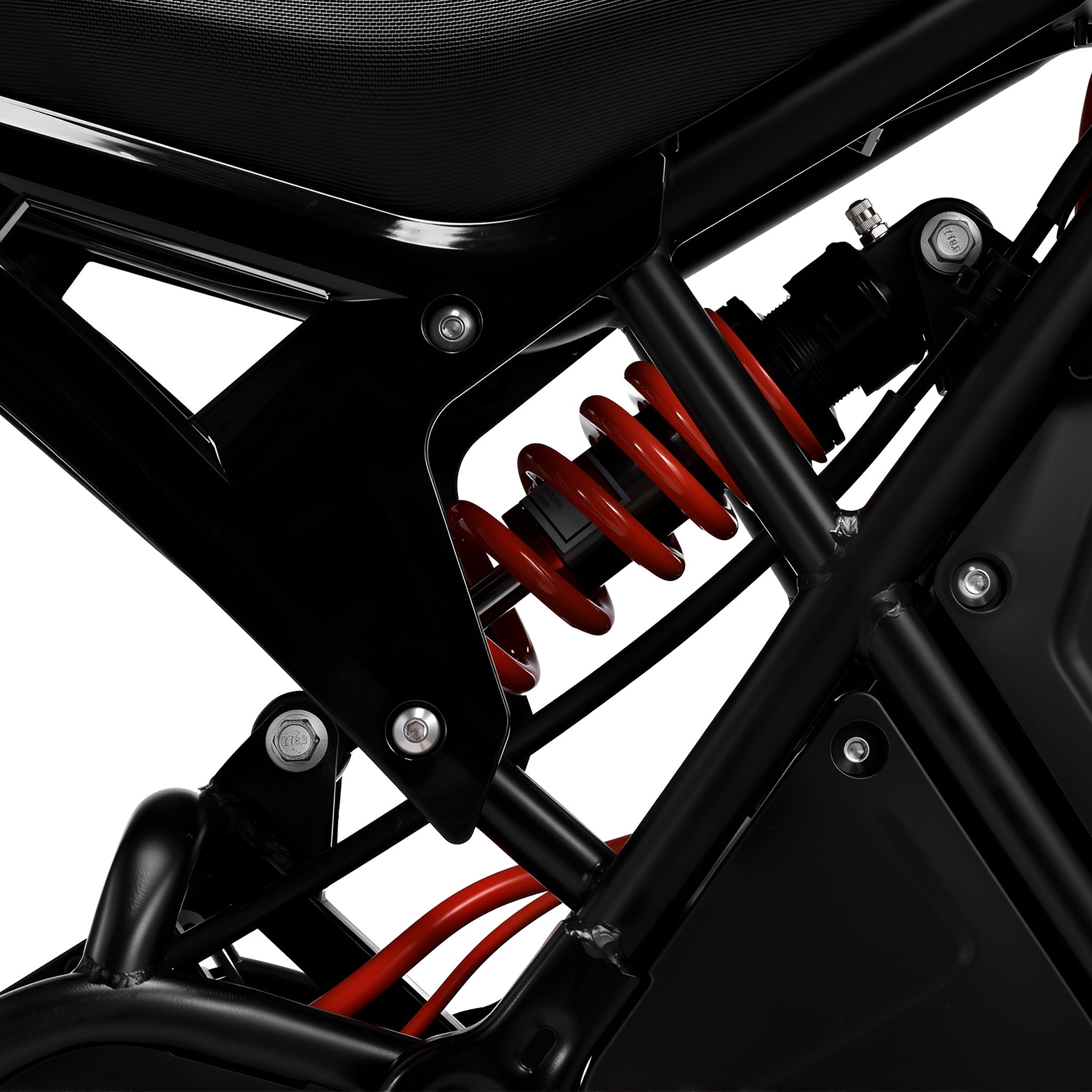 Rogue MX-01 Electric Dirt Bike 3000W | Rear Suspension with Nitrogen Shock Absorber