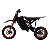 3000W Electric Dirt Bike Rogue MX-01 | Left Profile of Off-Road E-Bike with 3000W Mid-Drive Motor