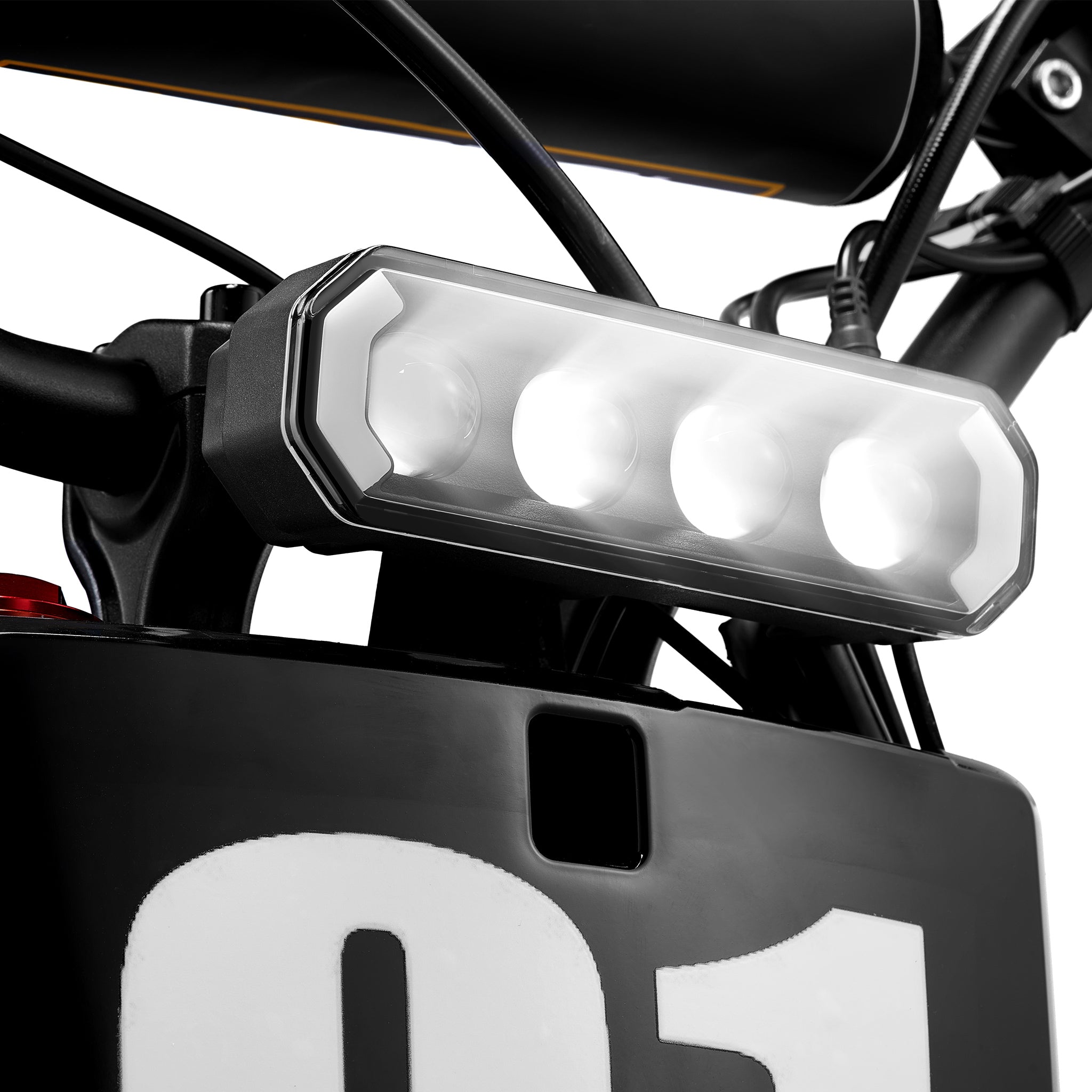 3000W Rogue MX-01 Electric Dirt Bike | LED Headlight for Off-Road Night Riding