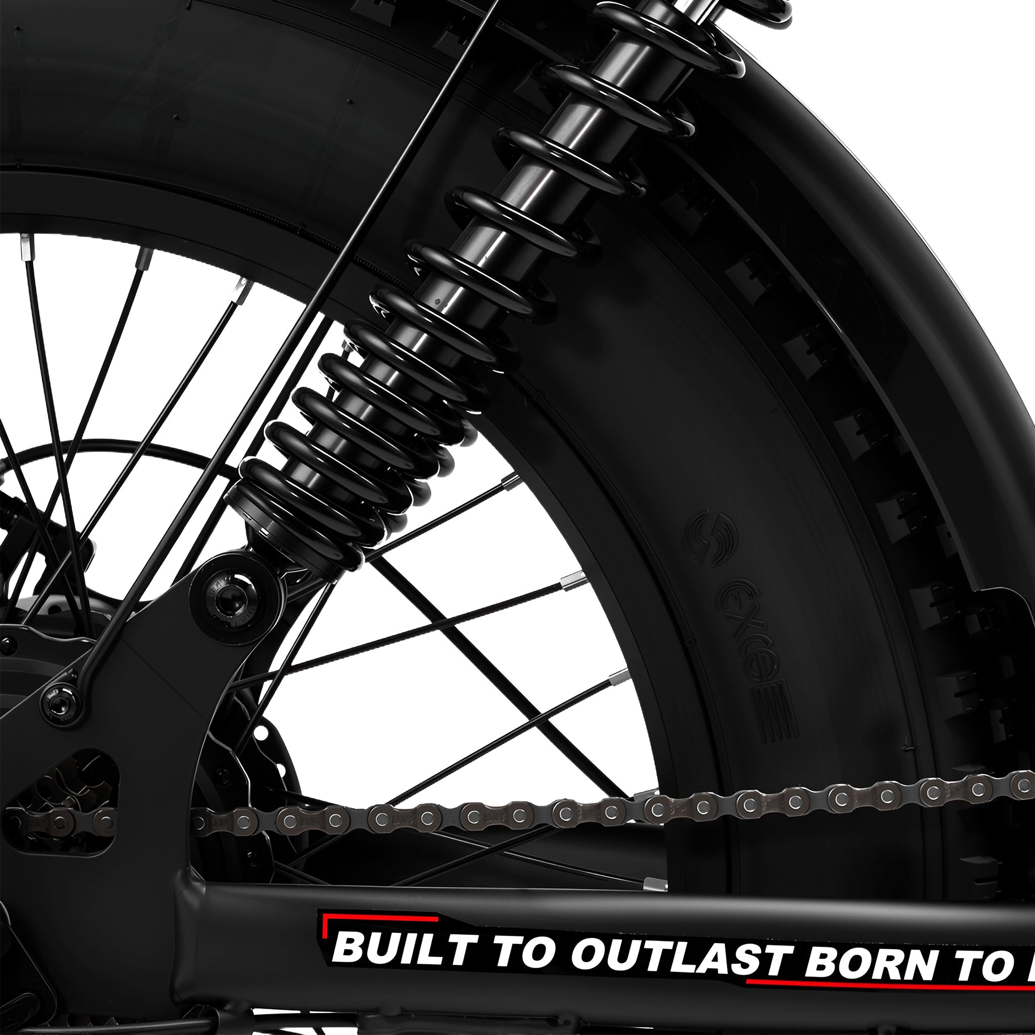 Emortal V20 Pro Electric Commuter E-Bike | Dual Rear Shock Absorbers for Strong Suspension on City & Off-Road