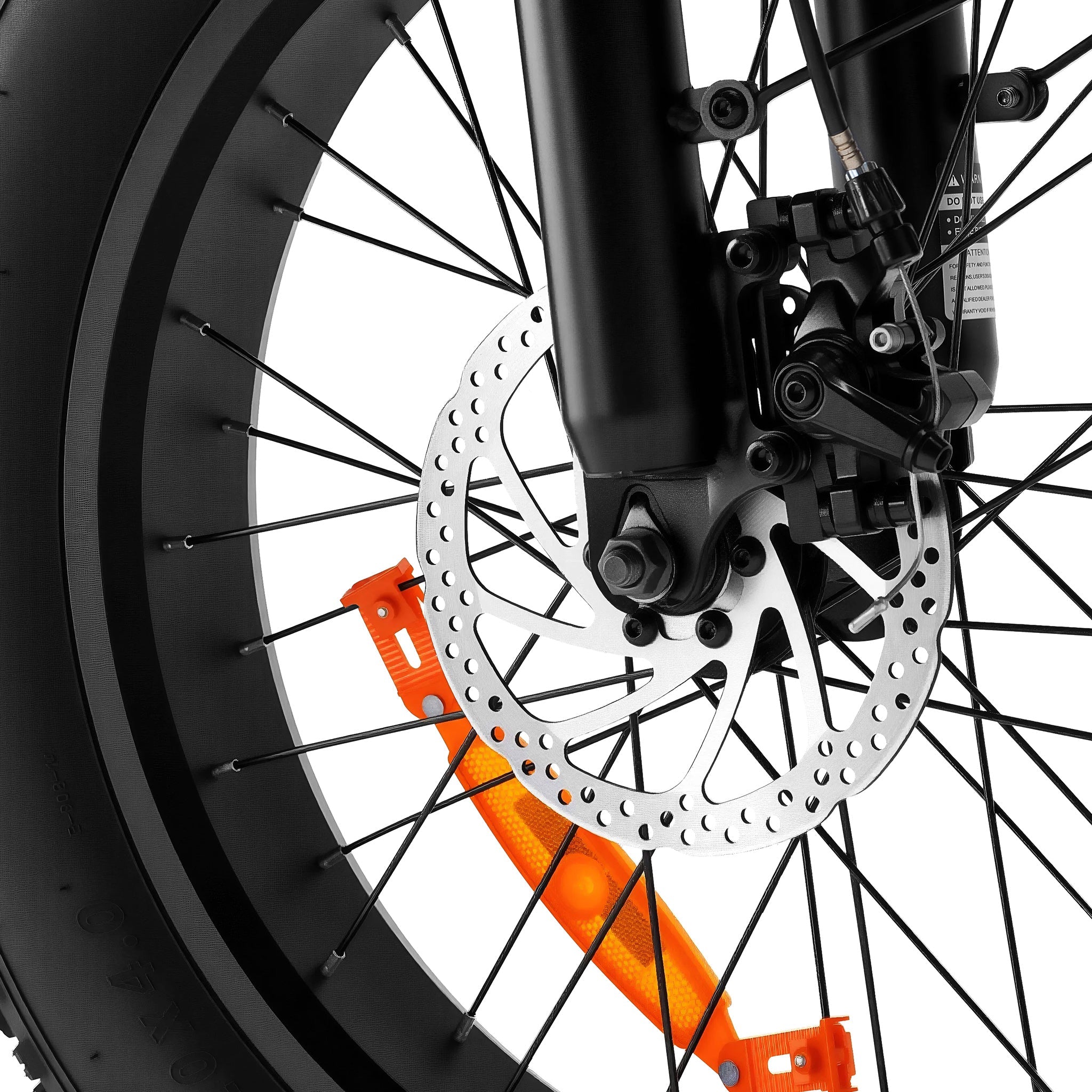 Emortal V20 Pro Fat Tire Electric Bike | Disc Brake System with High Stopping Power