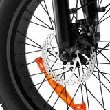 Emortal V20 Pro Fat Tire Electric Bike | Disc Brake System with High Stopping Power