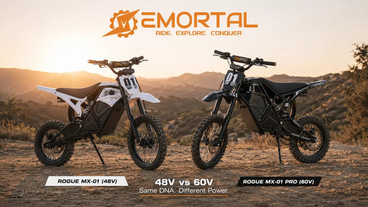 48V vs. 60V Electric Dirt Bike: Which Should You Actually Buy? - EMORTAL
