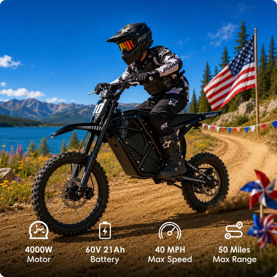EMORTAL ROGUE MX-01 PRO | 4000W High-Performance Off-Road Electric Dirt Bike