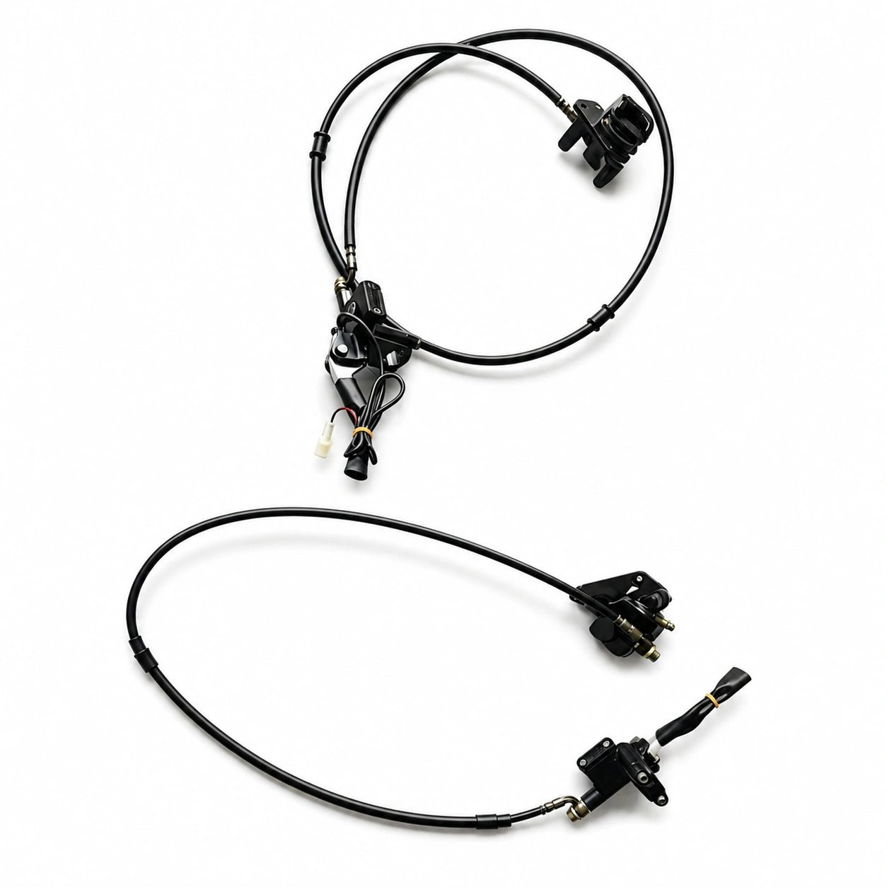 Complete Front & Rear Hydraulic Disc Brake Set - EMORTAL