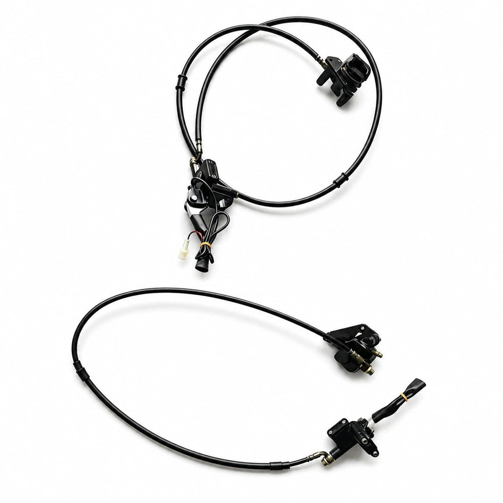 Complete Front & Rear Hydraulic Disc Brake Set - EMORTAL