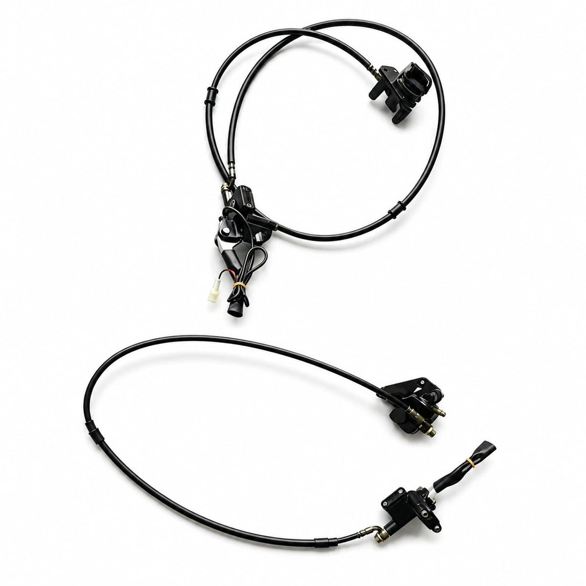 Complete Front & Rear Hydraulic Disc Brake Set - EMORTAL
