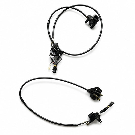 Complete Front & Rear Hydraulic Disc Brake Set - EMORTAL