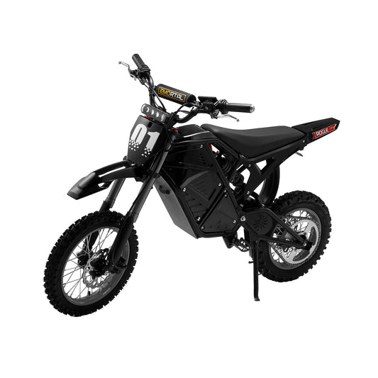 3000W Electric Dirt Bike Rogue MX-01 Black | Off-Road Motorcycle-Grade Tires with Hydraulic Suspension